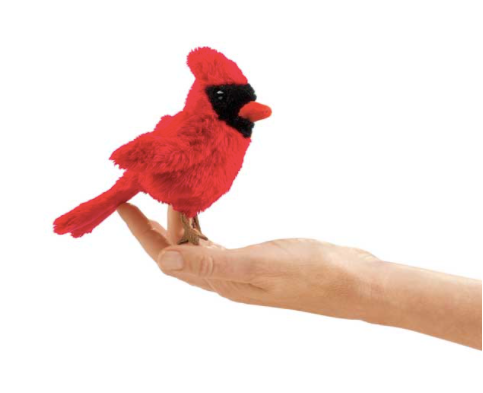 Folkmanis Cardinal Finger puppet