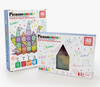 Picasso Tiles 48 Pastel Glitter Magnetic Building Tiles Set box