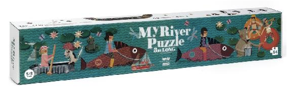 my river puzzle with sea creatures and people