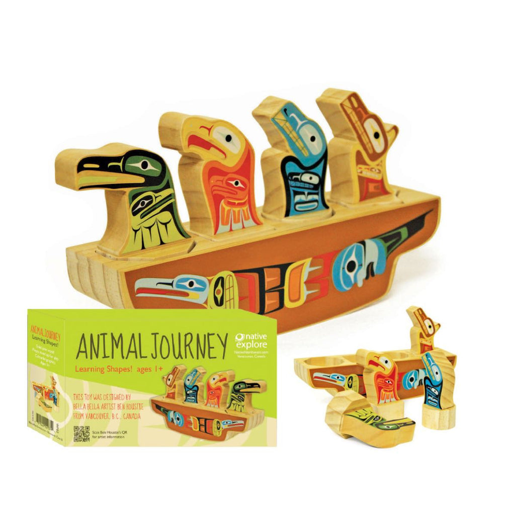 Learning Shapes - Animal Journey puzzle Ben Houstie