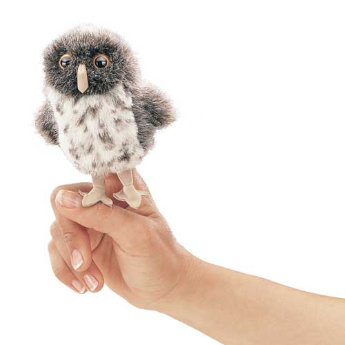 Folkmanis Spotted Owl Finger puppet