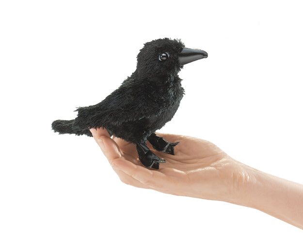 Folkmanis Raven Finger puppet
